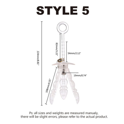 1pcs, Adjustable Huge Stainless Steel Anal Dilator Metal Vaginal Speculum Fisting Vaginal Dilator Anal Training  Adult Sex Toys