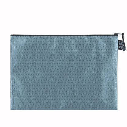 A4 Waterproof Canvas File Folders Football Pattern Thick File Bag Student Teacher Document Bag Business School Supplies