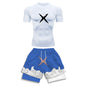 2025 Trendy Printed Compression Sports Suit Clothes Summer Men's Athletic Suit - Stylish Fitness Running Casual Two-Piece Set