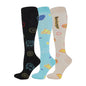 58 Styles 3 Pairs/Pack Compression Socks Knee High 30MmHg  Women Men Sports Socks Edema Diabetes Varicose Veins Running Socks