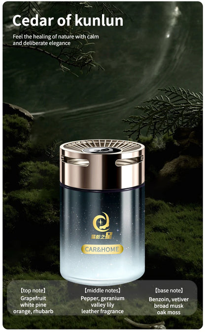 Hot Selling New Car Air Freshener Car Solid Fragrance Diffuser Long lasting Car Inside light fragrance Gifts