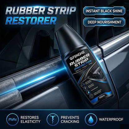 Car Rubber Strip Protector 100ml, Auto Door Window Rubber Seal Restorer Conditioner, Anti-Crack Anti-Aging Waterproof Renovation
