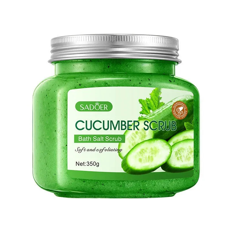 350g Coconut Scrub Is Rich in Skin Care Ingredients Such as Walnut Shell Powder, Glycerin, and Coconut Extract, with a Fresh Coconut Scent. It Contains Gentle and Fine Scrub Particles That Deeply Cleanse the Skin, Removing Im