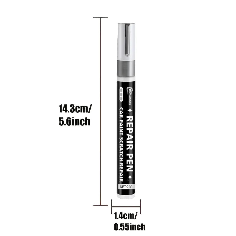 Metal Scratch Repair Paint Pen for Car Wheel Rim Faucet Sink Stainless Steel Touch Up Restoration