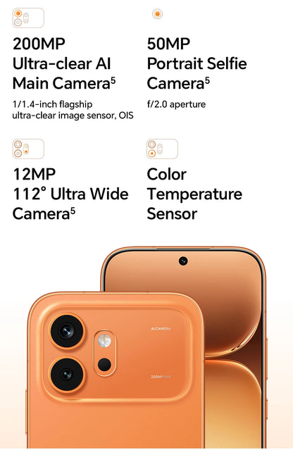 HONOR 600 5G Smartphone EU Version 200MP AI Ultra Night Camera 6400mAh Snapdragon 7 Gen4 AI Button 6.57"AMOLED 80W Supercharge