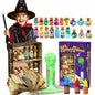 DIY Magic Potion Bottle Craft Kit, Halloween Witch Costume Accessory, Party Decor & Family Activity Set
