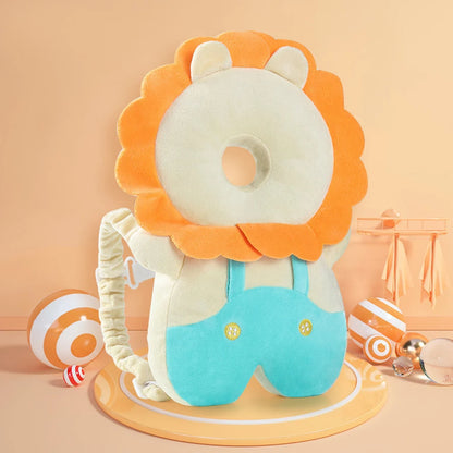 Baby Anti Fall Head Protector Pillow Summer Breathable Infant Learning Walking Head Protection Cushion Toddler Safety Anti Colli