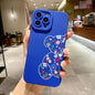Floral Bear Painting Phone Case For iPhone 17 16 15 14 Pro Max 16E 13 12 11 16 Plus 17 Air Shockproof Soft Silicone Bumper Cover