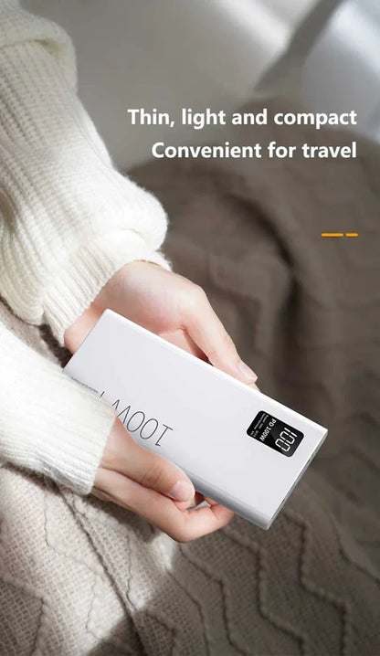 Lenovo 200000mAh Power Bank High Capacity 100W Super Fast Charging Portable External Battery With LED Digital Display For iphone