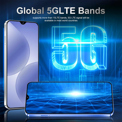 New Smartphone 5G Ai For 17 Pro Max 7.3HD 22G+2TB Mobile Phones Android Dual Sim 7800mAh Unlocked Cell Phone Global Version