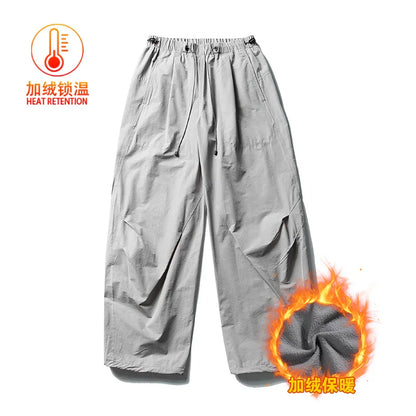 Men Streetwear Fashion Loose Casual Lightweight Quick Dry Sport Pants Women Outdoor Techwear Cargo Baggy Pant Boy Girl Trousers