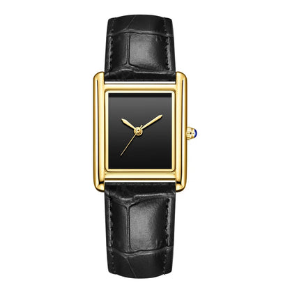 New Elegant Watches for Women and Men Fashion Leather Strap Waterproof Quartz Wristwatches Couple's Watches Gifts Drop Shipping