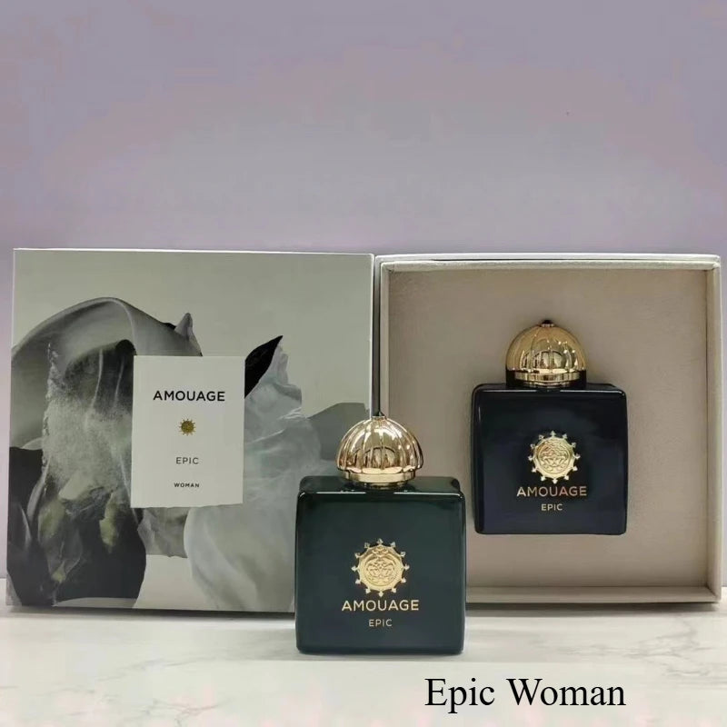 100ml Women’s AMOUAGE Parfum Long Lasting Luxury Oriental Floral Perfume Collection with Spicy Woody Fruity Sweet Elegant Scents