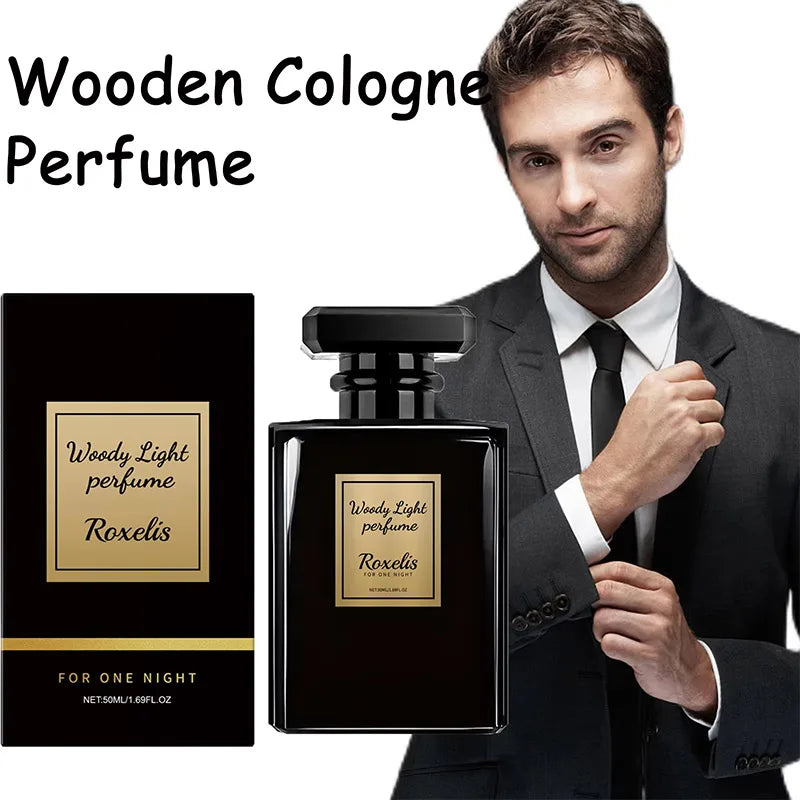 Woody Men's Cologne Perfume Rich Charm Last Fragrance Mature Men's Luxury Perfume Natural High-end Fresh Business Date Perfume
