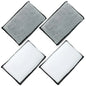 2-10Pcs Soft Double Side Microfiber Scrubbing Sponge Car Leather Cleaning Microfiber Towel Wax Sponge Auto Detailing Tools