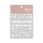 1pc Ocean Nail Art Stickers 5D Summer Starfish Seashell Nail Decals Decoration Y2K Embossed Nail Art Supplies Manicure Slider