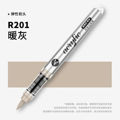 1 PC 120 Colors Acrylic Paint Marker Pens Professional Drawing Pens for Graffiti Manga School Aesthetic Stationery Art Supplies