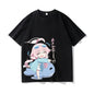 Takanashi Hoshino Game Blue Archive Cosplay T-shirts 3D Print Anime Cartoon Tees Summer Men Women Harajuku Y2k Short Sleeve Tops