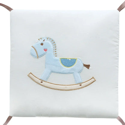 6Pcs/Set Baby Bed Protector Crib Bumper Pads Baby Bed Bumper Kids Safety Bed Around Cotton Blend Crib Anti-collision Anti-fall