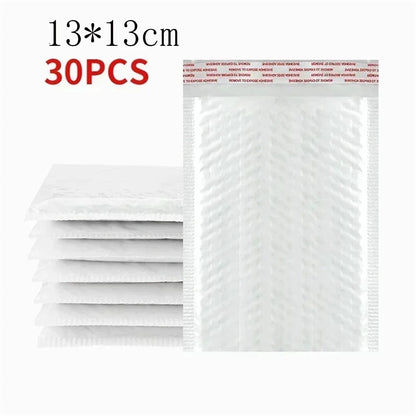 Wholesale White Bubble Envelopes Bag Waterproof Foam Bubble Mailers Shipping Envelope Bags Plastic Self Sealed Packing Pouches