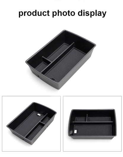 For Leapmotor C10 2024-2026 Center Console Lower Storage Box Armrest Storage Tray Organizer Auto Case Car Interior Accessories