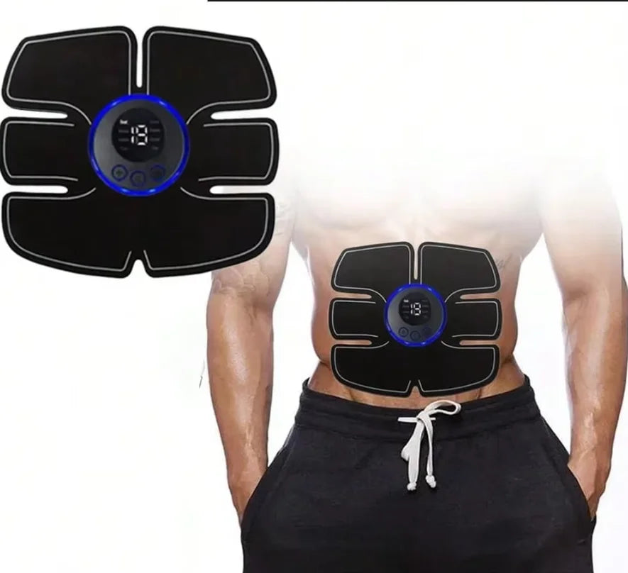 USB Charging EMS Abdominal Muscle Stimulator for Men Fitness ABS Arm Training Patches Home Muscle Exercise Equipment