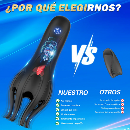Glans Trainer for Men Powerful Vibrating Penis G Spot Masturbator Soft Fingertip Prolong Endurance Massage Vibrator Erotic Toys