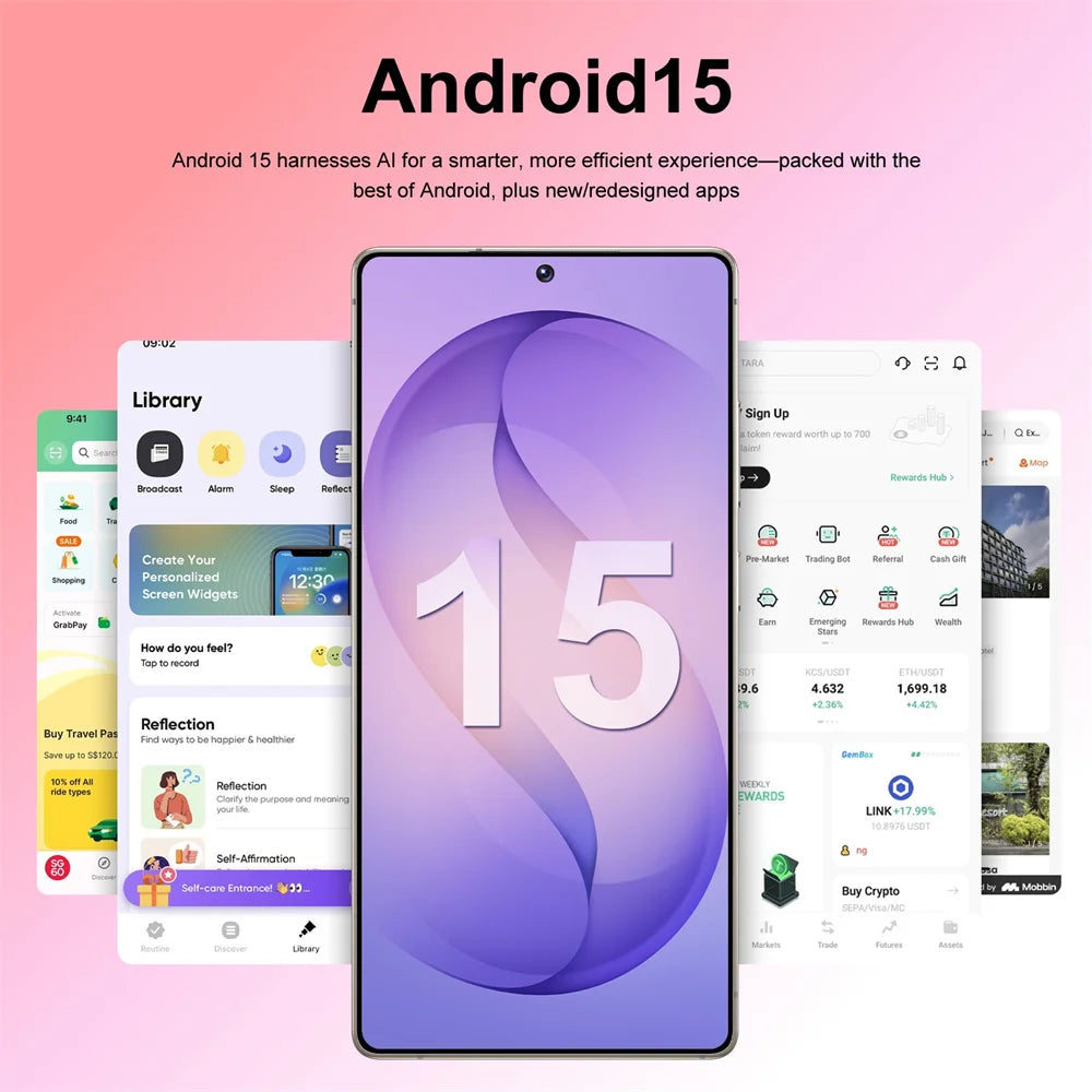 Hot Original Smartphone for S26 Ultra 7.3HD Cell Phone 5G Dual Sim 16MP+48MP 22G+2TB 7800mAh Android 14 Unlocked Mobile Phones