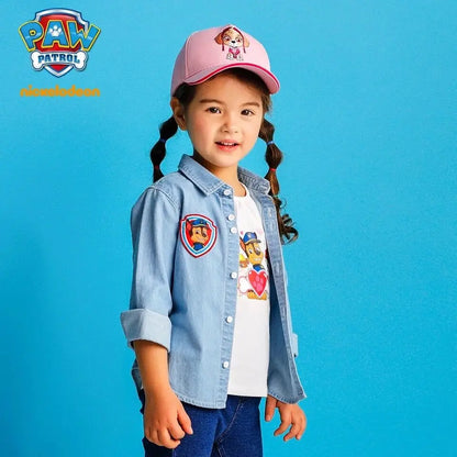 Genuine Paw Patrol Baseball Cap Cartoon Character Outdoor Sports Hat Cute Comfortable Sunscreen Mesh Caps Children's Party Gift