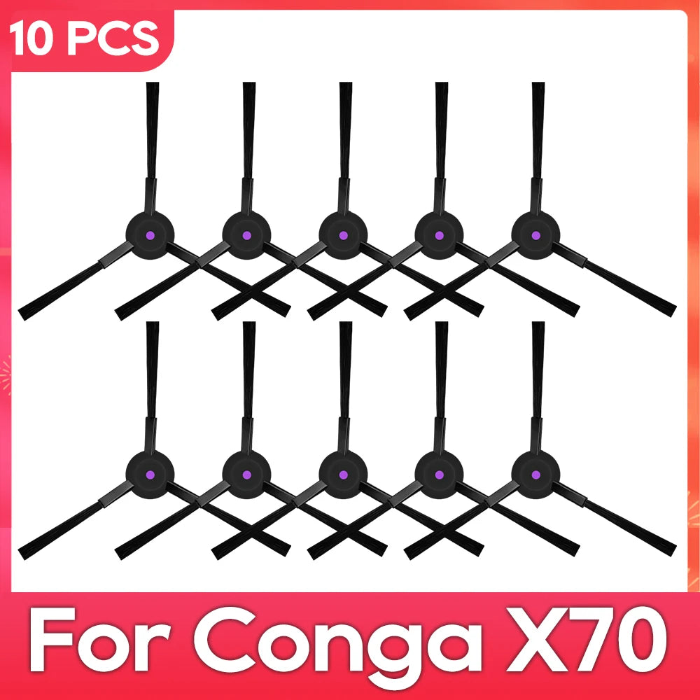 Fit For ( Conga X70 / Deerma X80 ) Replacement Parts Accessories Main Side Brush HEPA Filter Mop Pad Dust Bag