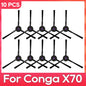 Fit For ( Conga X70 / Deerma X80 ) Replacement Parts Accessories Main Side Brush HEPA Filter Mop Pad Dust Bag