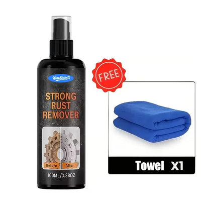 Rust Remover Spray Penetrating Lubricant for Car Wheels and Tools Restore Metal Car Detailing