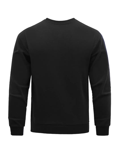 No Fear Determined Gaze Prints Mens Pullovers Soft Casual Sweatshirts Autumn Oversize Streetwear Crewneck Fleece Clothing Unisex
