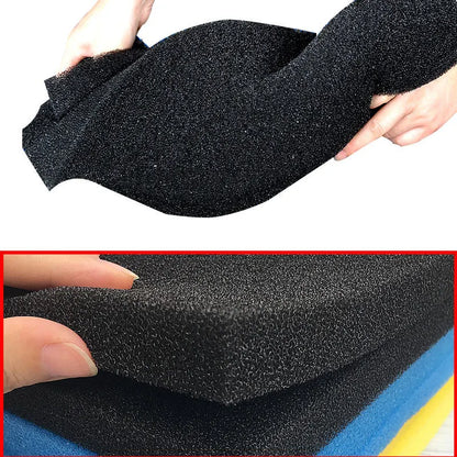 Aquarium Accessories Biochemical Cotton Filter Fish Tank Pond Foam Sponge Filter Black 15 25 35 50PPI Used For Aquariums