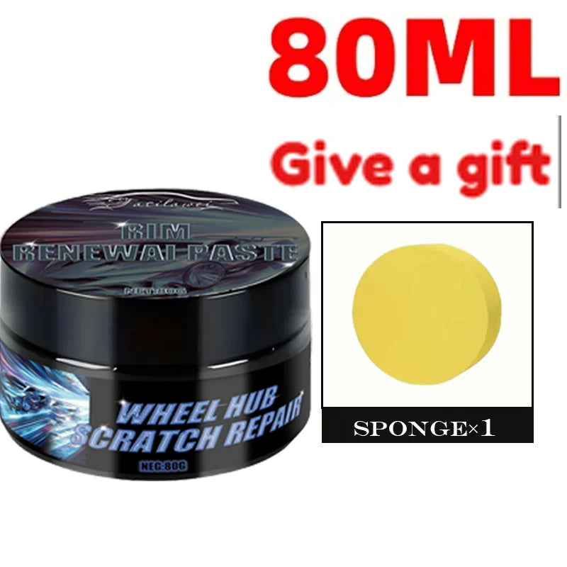 High Quality Wheel Rim Scratch Reconditioning Paste, Tire Rim Scratch Paint Repair Paste - Aluminum Alloy Wheel Hub Repair