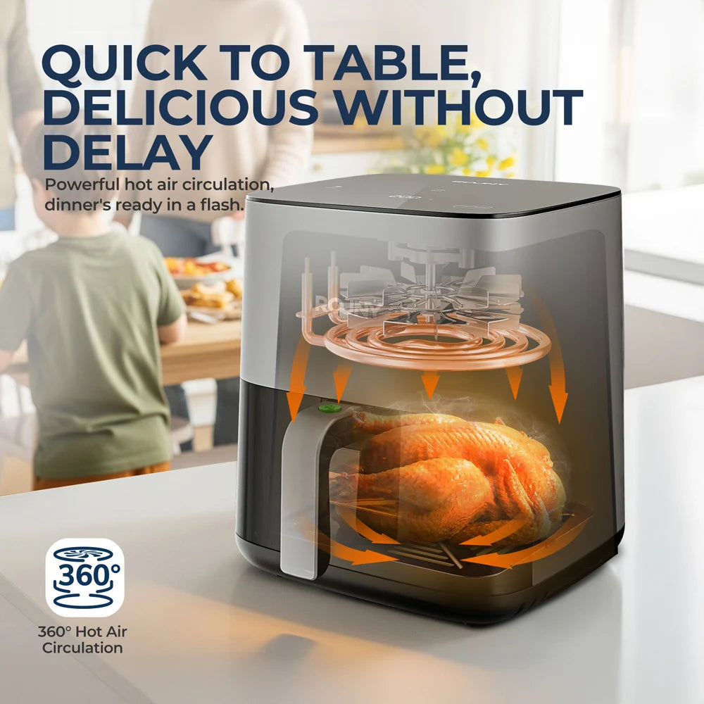 1450W 5L Air Fryer Healthy Airfryer for Baby & Family Perfect for Baby Weaning & Family Meals