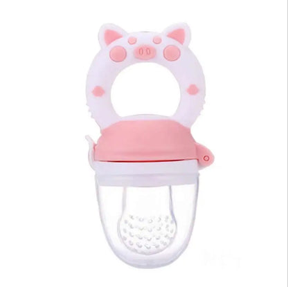 Baby Fruit Feeder Newborn Pacifier Fruit Food Feeding Cute Shape Baby Reborn Silicone Pacifiers For Babies Baby Toys