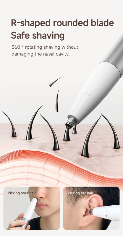 DOCOLAB Electric Razor Depilador Trimmer Shaver Epilator 4 In 1 Body Hair Removal Bekini Painless Cordless Gifts Men Women