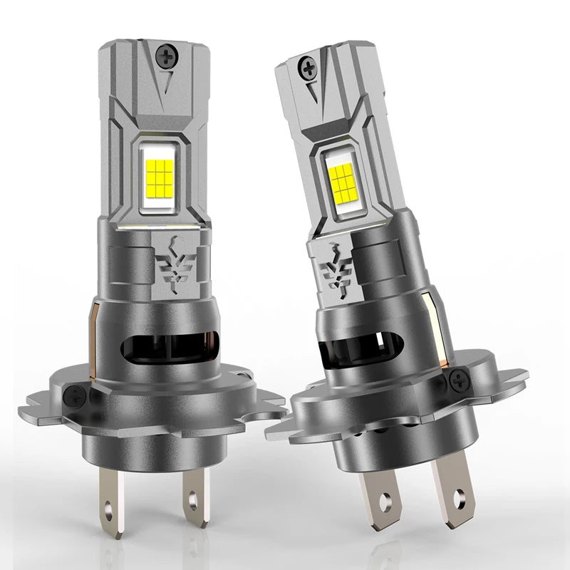 H7 H4 Led Canbus Lights 1:1 Mini Size Car Headlight With Fan 800000LM Super Bright Wireless Turbo Fog Bulb 6000K Automobile Lamp