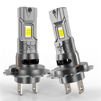 H7 H4 Led Canbus Lights 1:1 Mini Size Car Headlight With Fan 800000LM Super Bright Wireless Turbo Fog Bulb 6000K Automobile Lamp