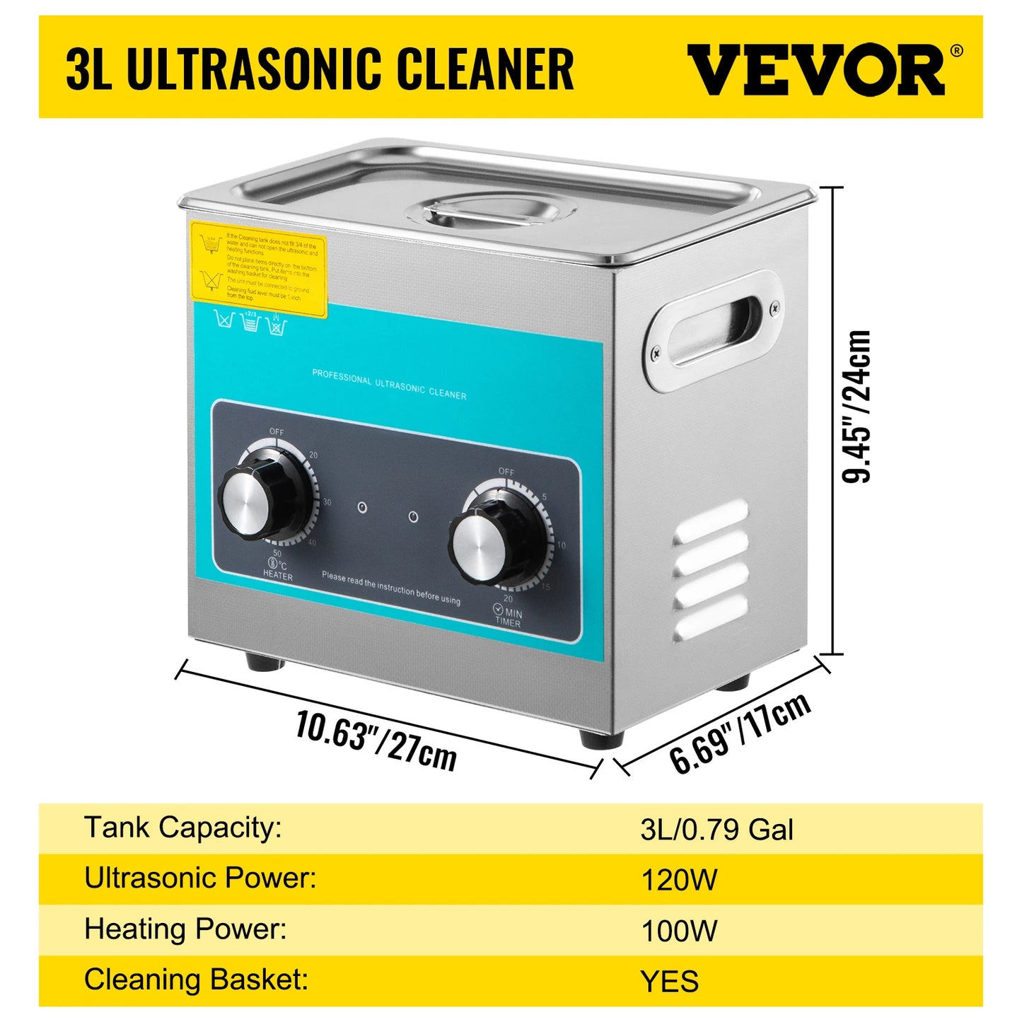 SucceBuy 3L 6L 10L 15L 22L 30L Electric Ultrasonic Cleaner Portable Washing Machine Lave-Dishes Ultrasound Home Office Appliance