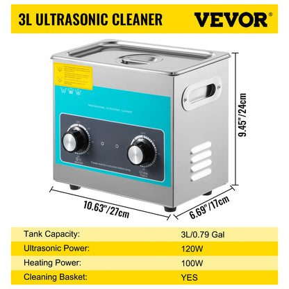 SucceBuy 3L 6L 10L 15L 22L 30L Electric Ultrasonic Cleaner Portable Washing Machine Lave-Dishes Ultrasound Home Office Appliance