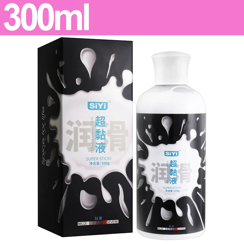 Lubricant for Sex 300ml Anal Vagina Intimate Gel Couples Water Based Semen Viscous Lube Adults Sex Toys Lubrication Products 18+