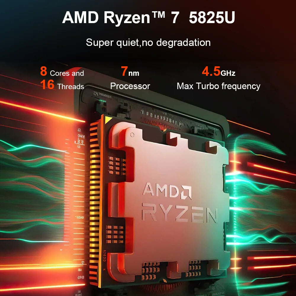 Ninkear A15 PLUS Laptop 15.6" IPS FHD AMD Ryzen 7 5825U Notebook 16G DDR4 +1TB PCI-E 57Wh Battery Windows 11 PRO Office Computer