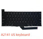 New A2141 Keyboard US UK EU French Spain German Italy EU for MacBook Pro Retina 16" A2141 2019 Year