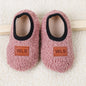 Autumn Winter Baby Slippers Toddler Plush Floor Sock Shoes Boy Girl Children Soft Anti-slip Walking Shoes Indoor Home Kids Shoes
