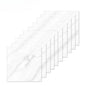 10PCS Waterproof 3D Ceramic Tile Sticker Imitation Marble Self Adhesive Wall Floor Sheet for Home Renovation Decoration Use