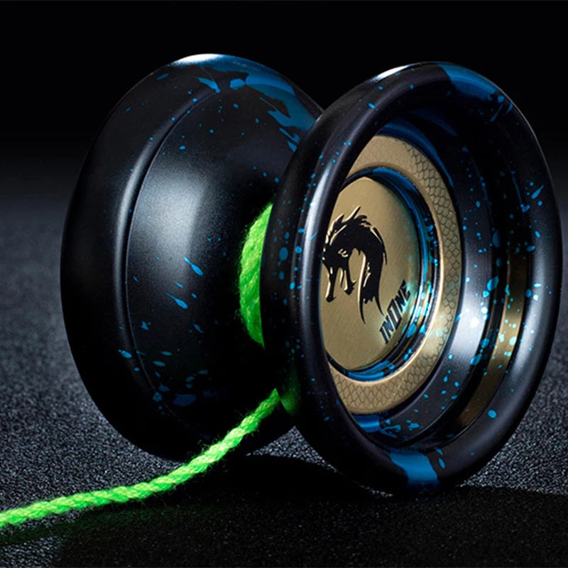 Yoyo Professional Magic Metal Yoyo With 10 Ball Bearing Alloy Aluminum High Speed Unresponsive Yoyo Classic Toys For Kids