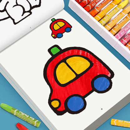 32 Pages of Painting And Graffiti Coloring Book to Learn Art, Painting, Enlightenment, And Improve Understanding Ability