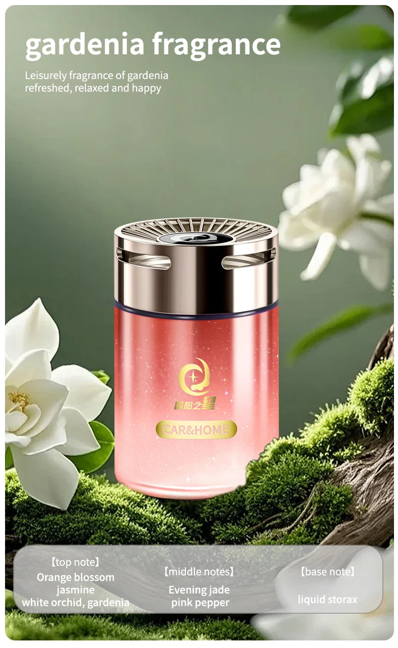 Hot Selling New Car Air Freshener Car Solid Fragrance Diffuser Long lasting Car Inside light fragrance Gifts